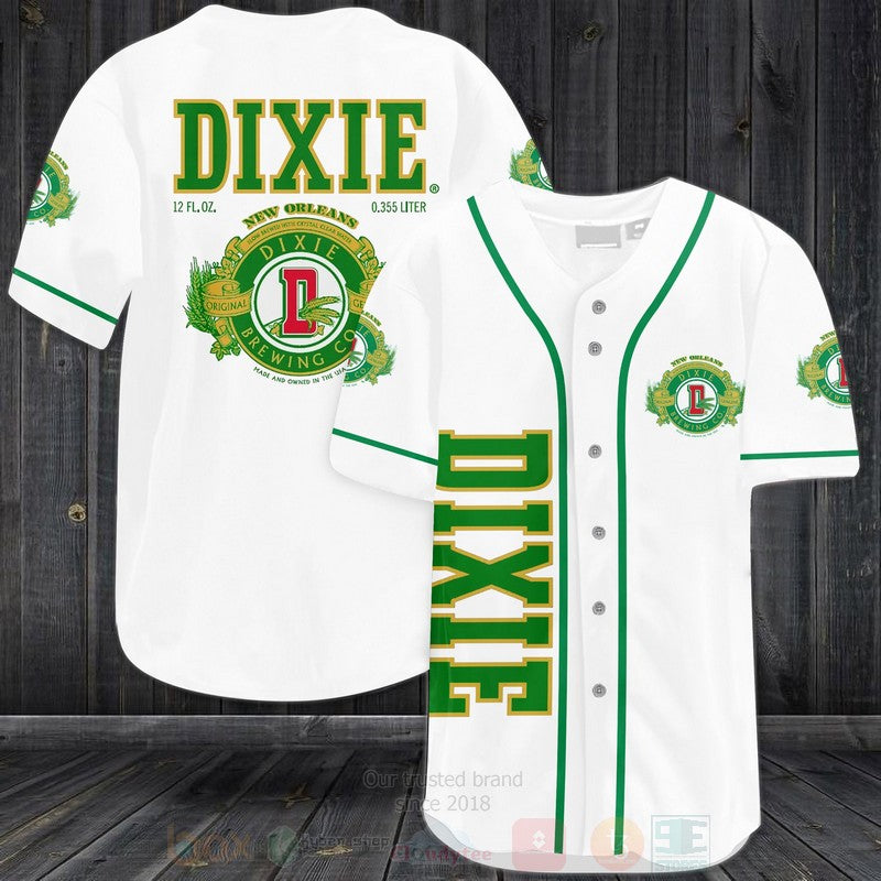FASHION Faubourg Brewing Company Baseball Jerseys Botton Shirt baseball jersey product view 1