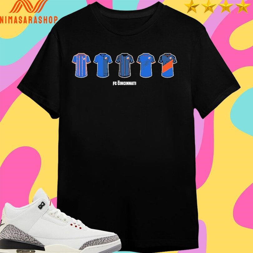 Fc Cincinnati Jersey Retrospective Shirts sports jersey product view 1