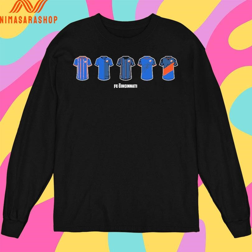 Fc Cincinnati Jersey Retrospective Shirts sports jersey product view 3