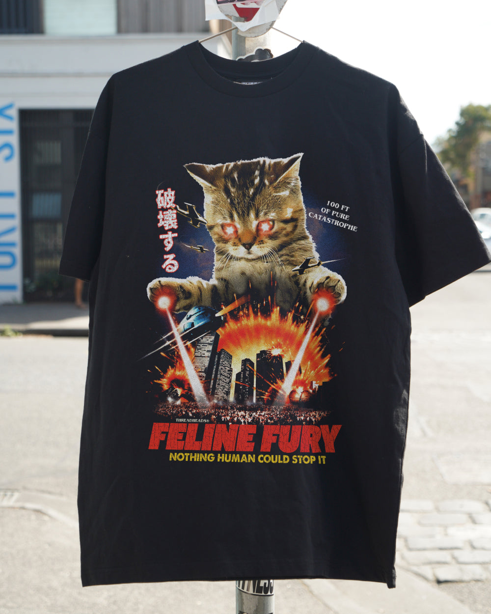 Feline Fury T-Shirt Unisex T-shirt, Sweatshirt, Hoodie, Long Sleeve Tee - T-Shirt, Sweatshirt, Hoodie