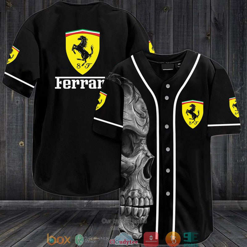 BEST Ferrari Baseball Jersey baseball jersey product view 1