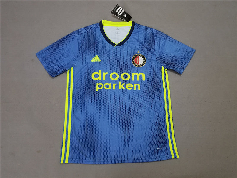 Feyenoord away blue 19-20 soccer jersey sports jersey product view 1