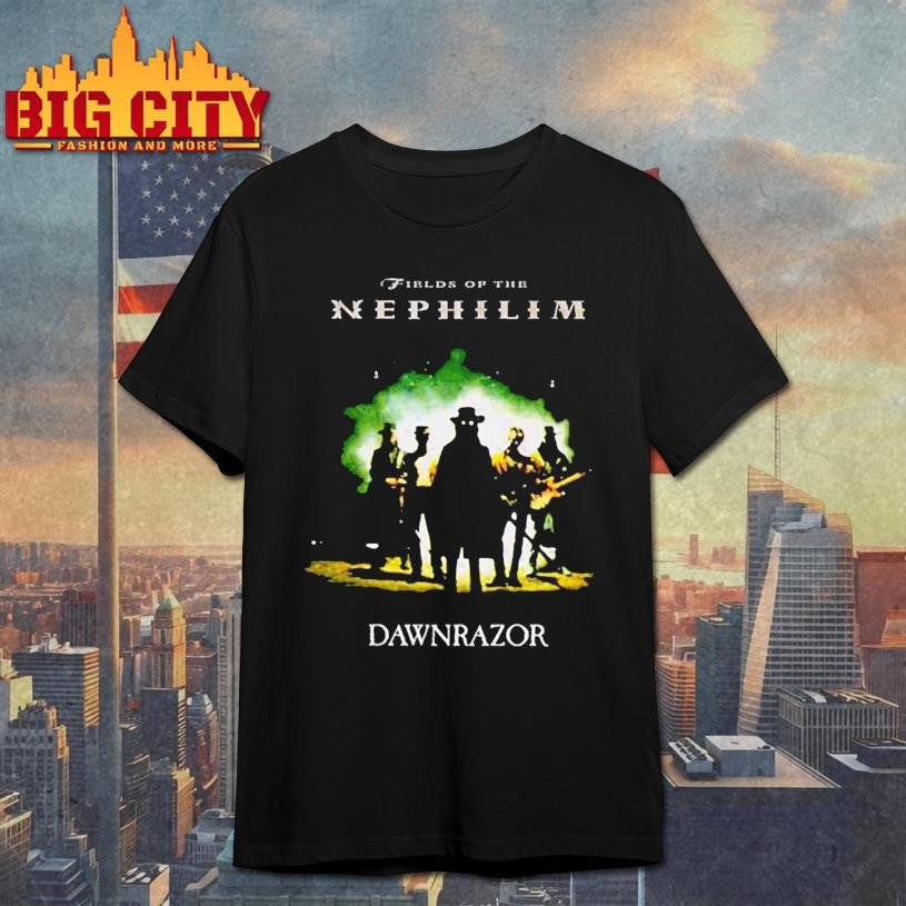 Fields Of The Nephilim Dawnrazor 1987 Shirt Unisex T-shirt, Sweatshirt, Hoodie, Long Sleeve Tee - T-Shirt, Sweatshirt, Hoodie