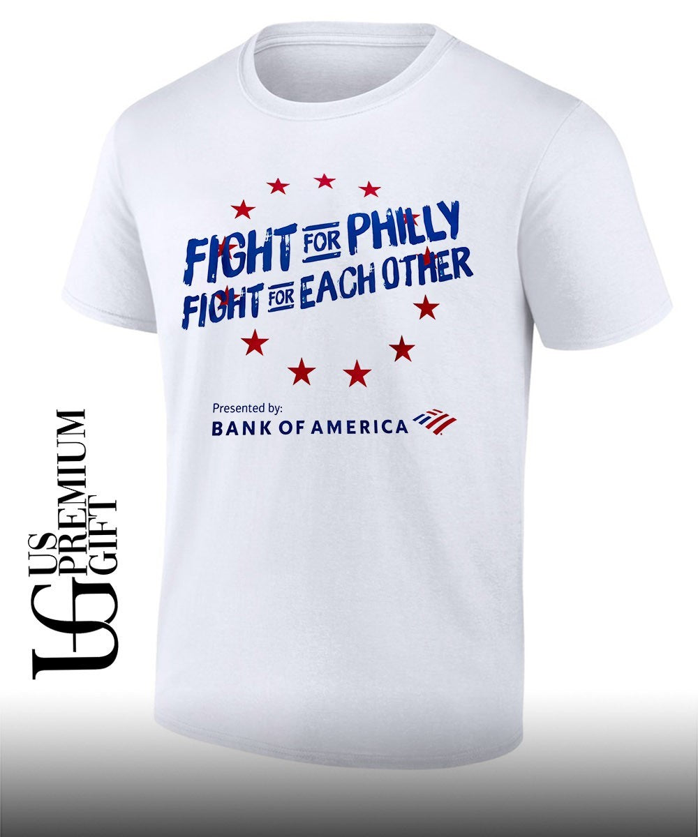 Fight for Philly Fight for Each Other Philadelphia 76ers 2026 NBA Playoffs shirt Unisex T-shirt, Sweatshirt, Hoodie, Long Sleeve Tee - T-Shirt, Sweatshirt, Hoodie