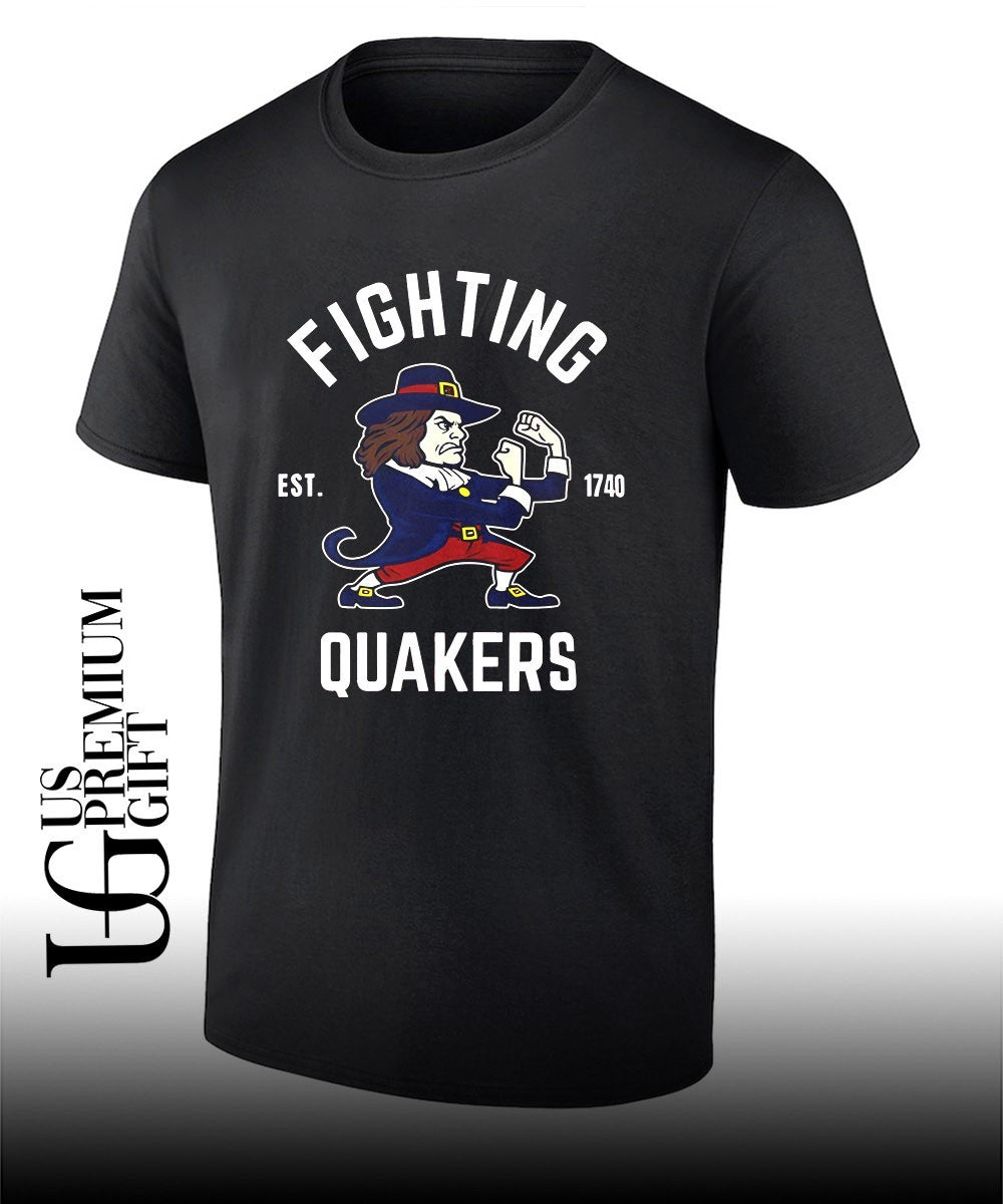 Fighting Quakers Est 1740 shirt Unisex T-shirt, Sweatshirt, Hoodie, Long Sleeve Tee - T-Shirt, Sweatshirt, Hoodie