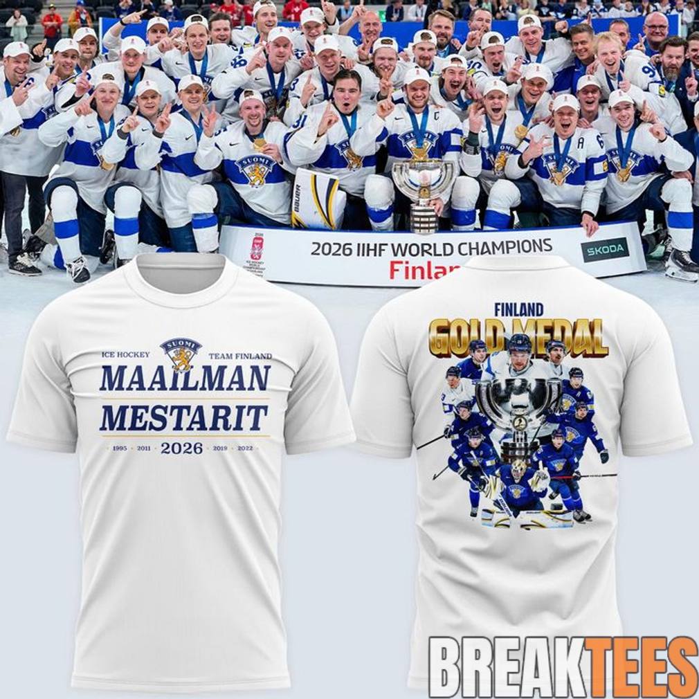 Finland 2026 IIHF World Champions Leijonat Maailmanmestarit 2026 Shirt Unisex T-shirt, Sweatshirt, Hoodie, Long Sleeve Tee - T-Shirt, Sweatshirt, Hoodie