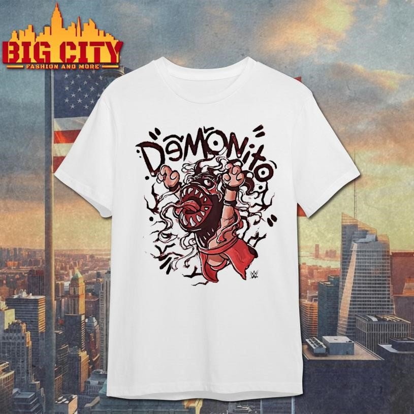 Finn Balor Demonito Cartoon Shirt Unisex T-shirt, Sweatshirt, Hoodie, Long Sleeve Tee - T-Shirt, Sweatshirt, Hoodie