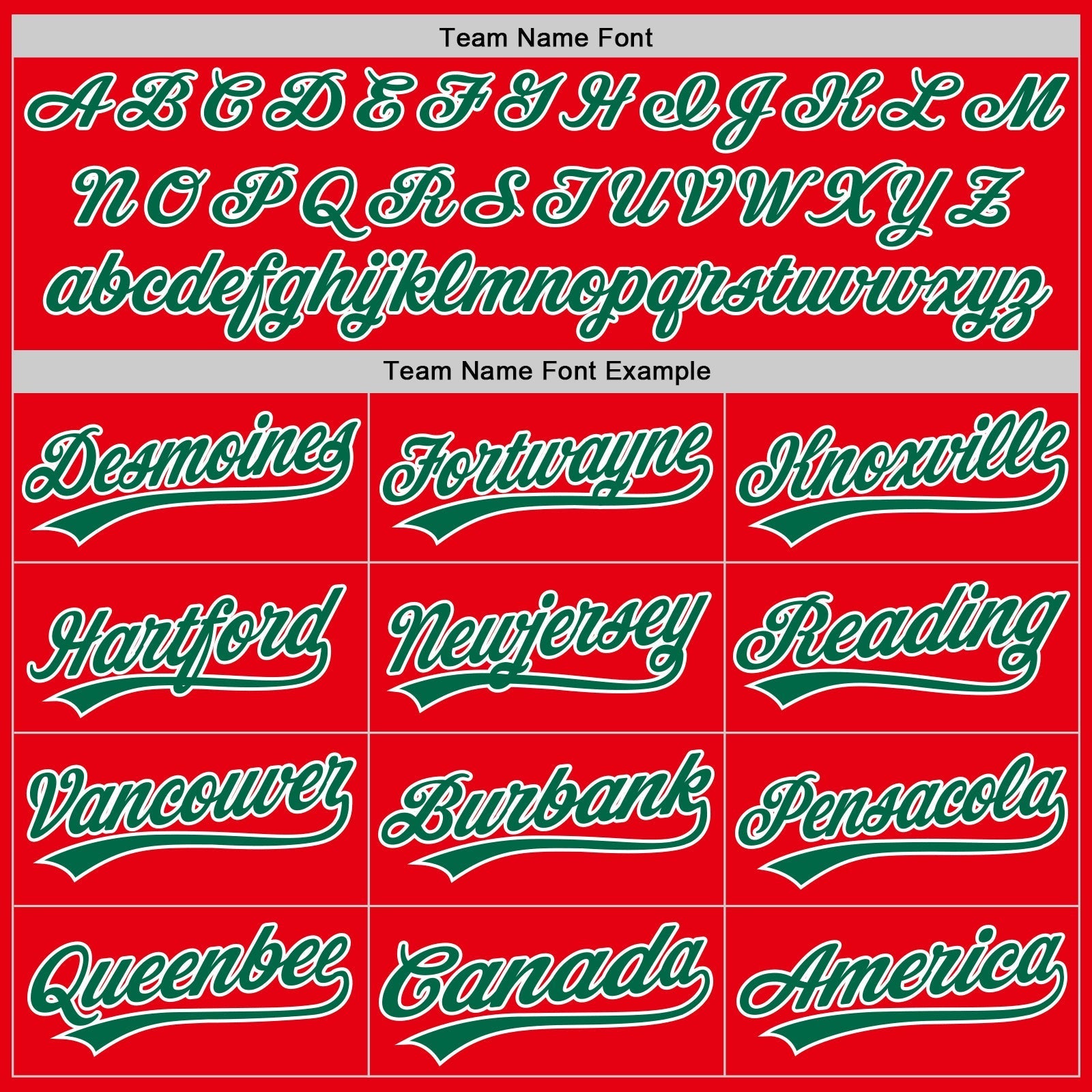 Custom Fire Red Kelly Green-White Authentic Baseball Jersey baseball jersey product view 4