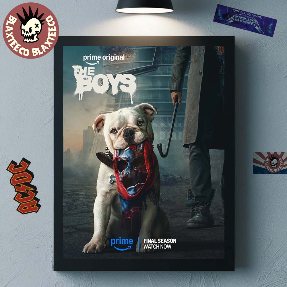 First Poster For Terror In The Boys Season 5 Home Decor Poster Canvas Unisex T-shirt, Sweatshirt, Hoodie, Long Sleeve Tee - T-Shirt, Sweatshirt, Hoodie