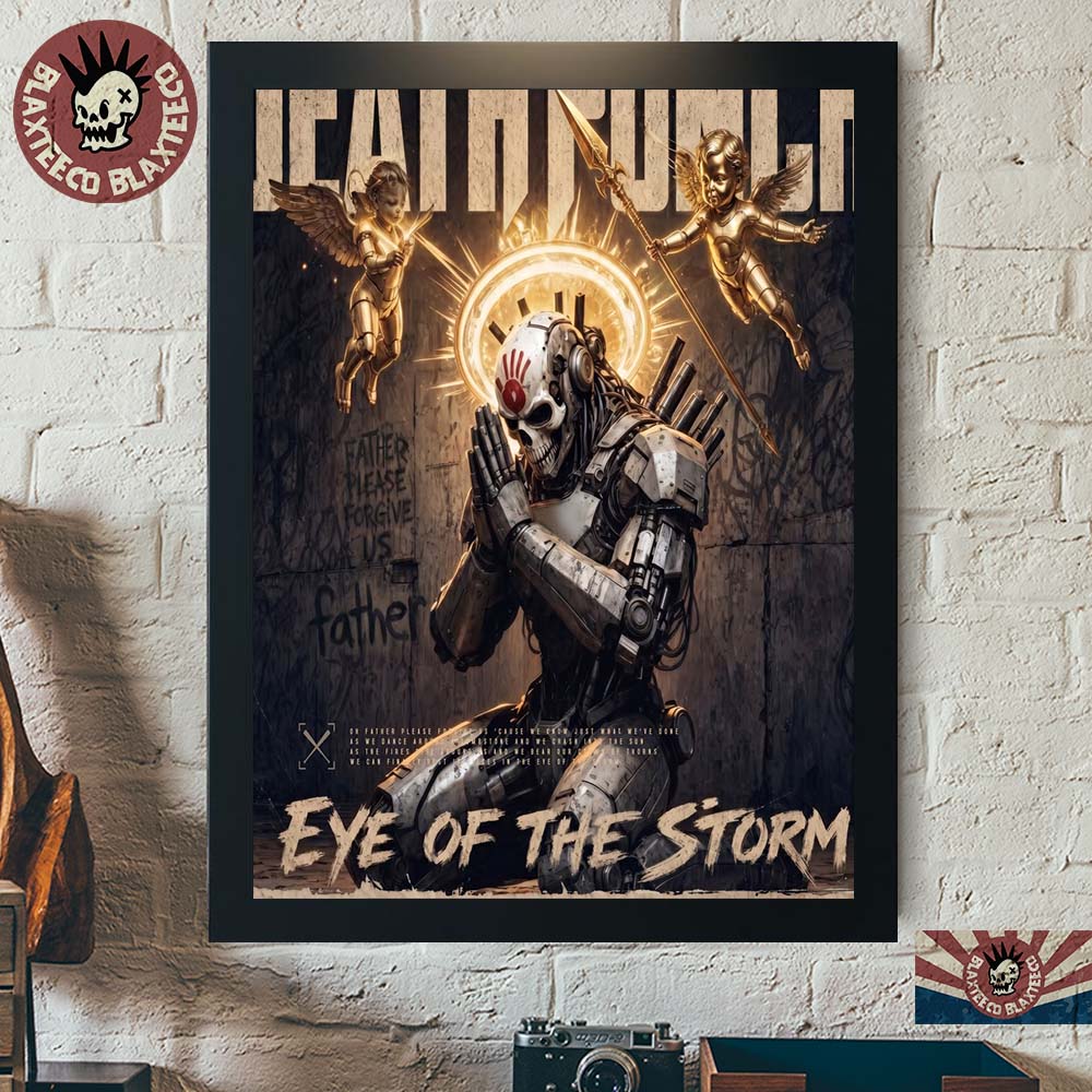 Five Finger Death Punch Eye Of The Storm New Single Art Home Decor Poster Canvas Unisex T-shirt, Sweatshirt, Hoodie, Long Sleeve Tee - T-Shirt, Sweatshirt, Hoodie