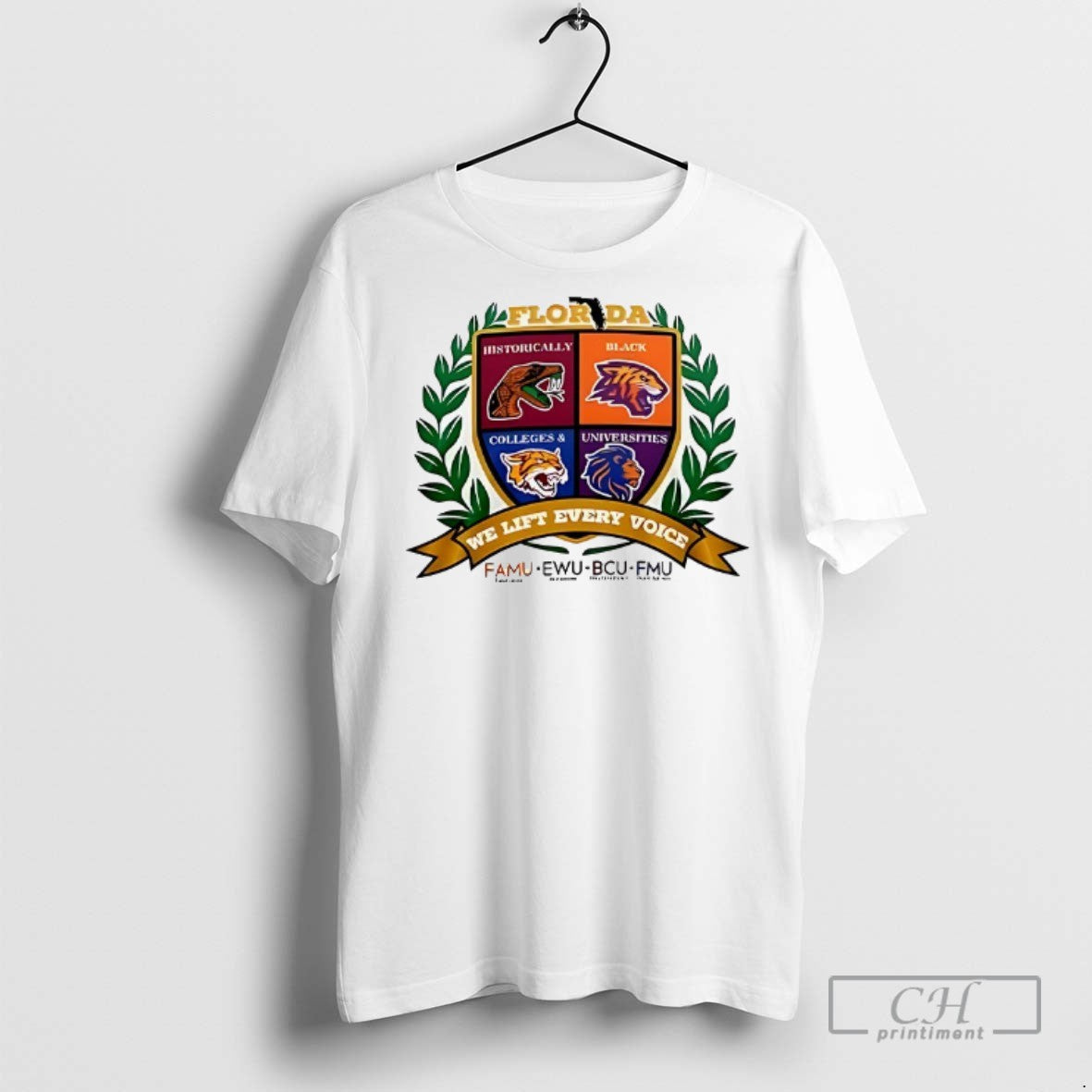 Florida Famu Ewu Bcu Fmu We Lift Every Voice T Shirts Unisex T-shirt, Sweatshirt, Hoodie, Long Sleeve Tee - T-Shirt, Sweatshirt, Hoodie