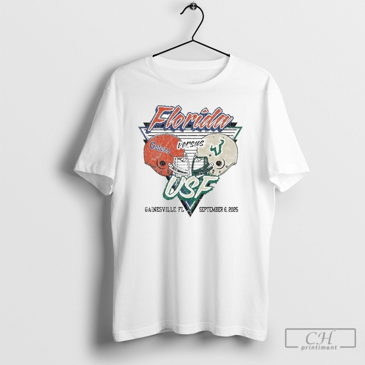 Florida Vs Usf Gainesville Fl September 6 2025 Shirt Tee Unisex T-shirt, Sweatshirt, Hoodie, Long Sleeve Tee - T-Shirt, Sweatshirt, Hoodie