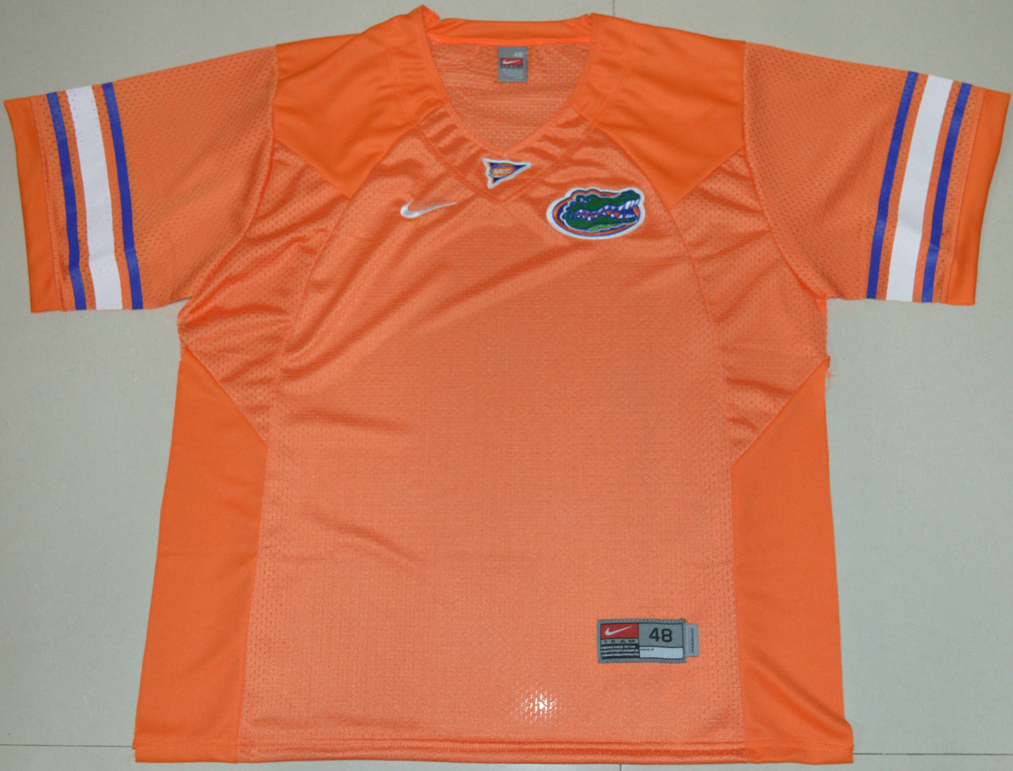 Florida Blank Orange Front College Football Jersey football jersey product view 1