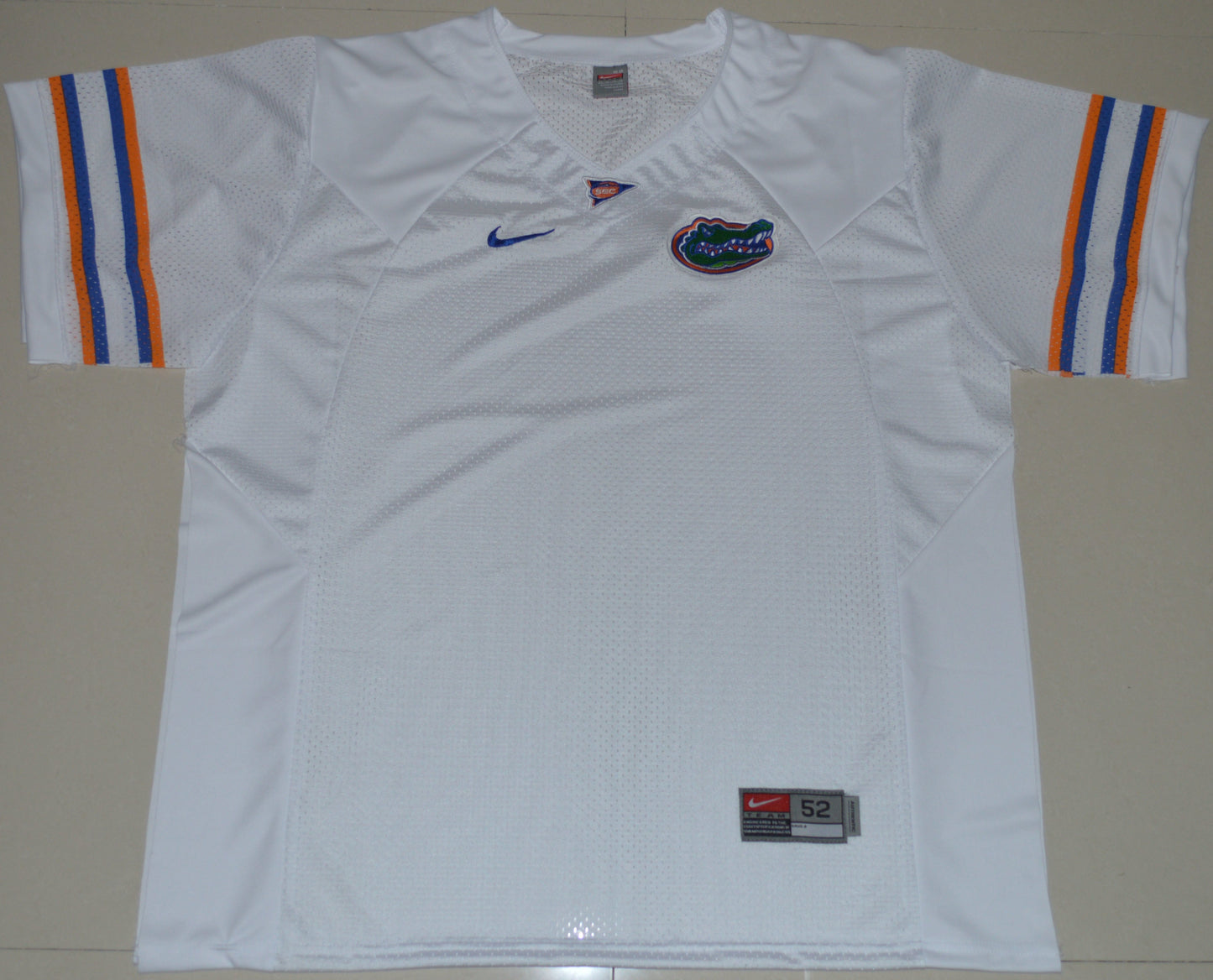 Florida Blank White Front College Football Jersey football jersey product view 1