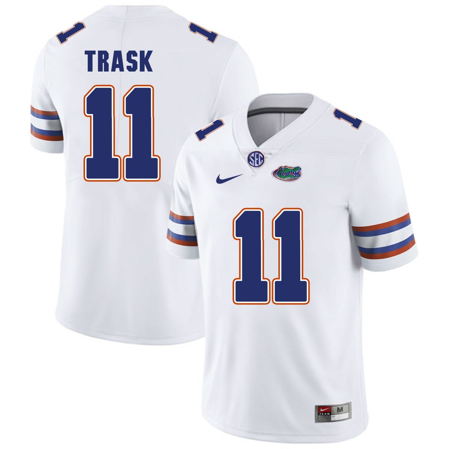 Florida Gators Kyle Trask 11 White College Football Jersey football jersey product view 1