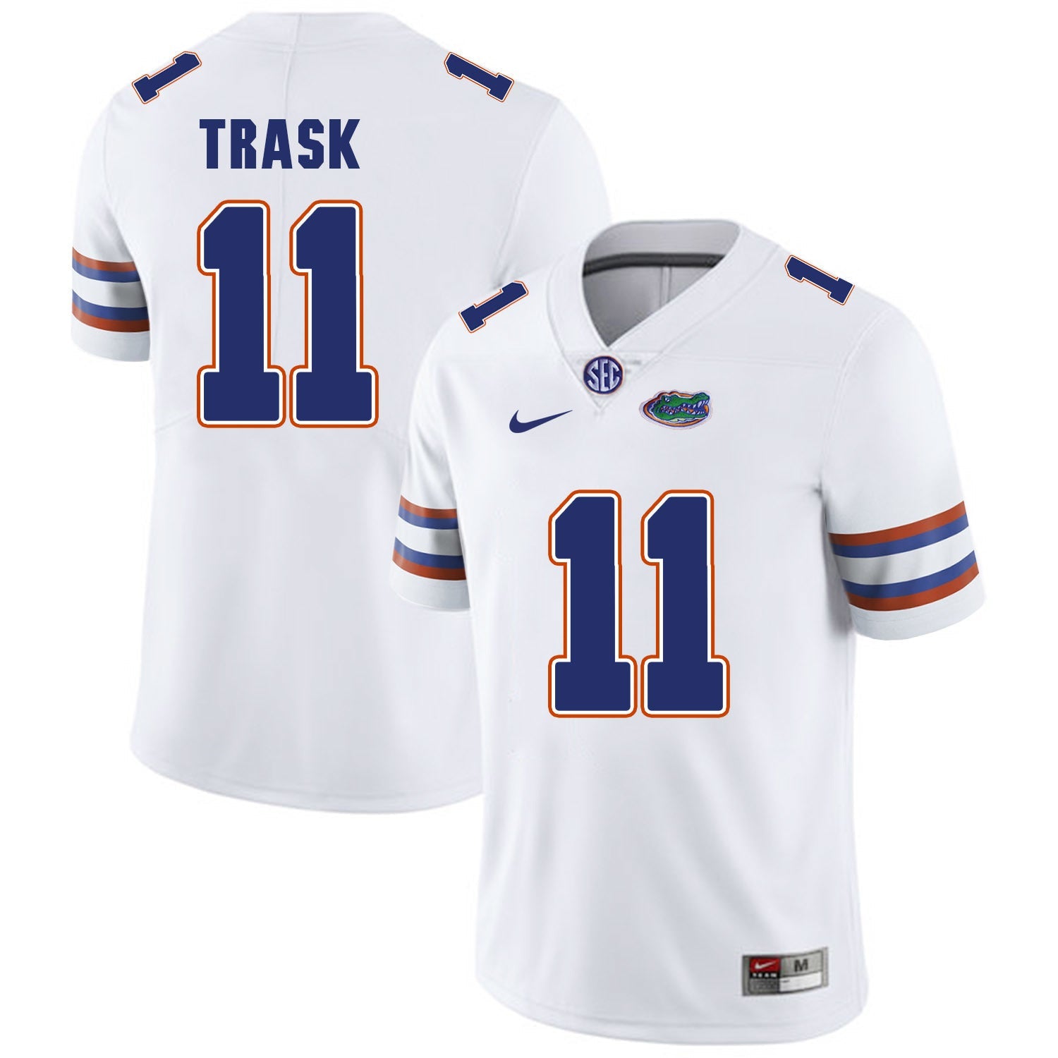 Florida Gators Kyle Trask 11 White College Football Jersey football jersey product view 1