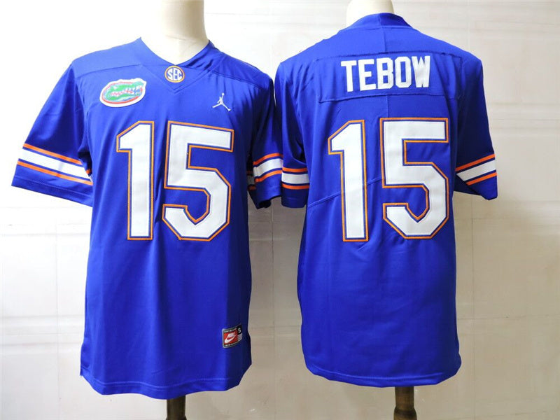 Florida Gators #15 Tim Tebow College Football Jersey football jersey product view 1
