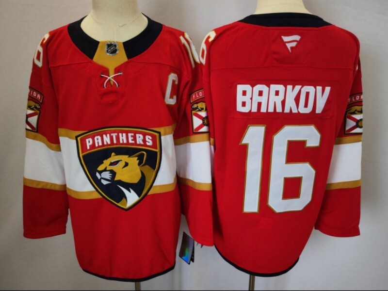 Florida Panthers #16 Aleksander Barkov Panthers Style 3 Hockey Jersey hockey jersey product view 1