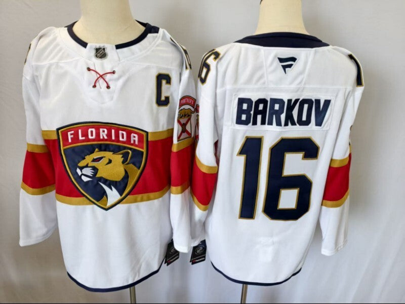 Florida Panthers #16 Aleksander Barkov Panthers Style 4 Hockey Jersey hockey jersey product view 1