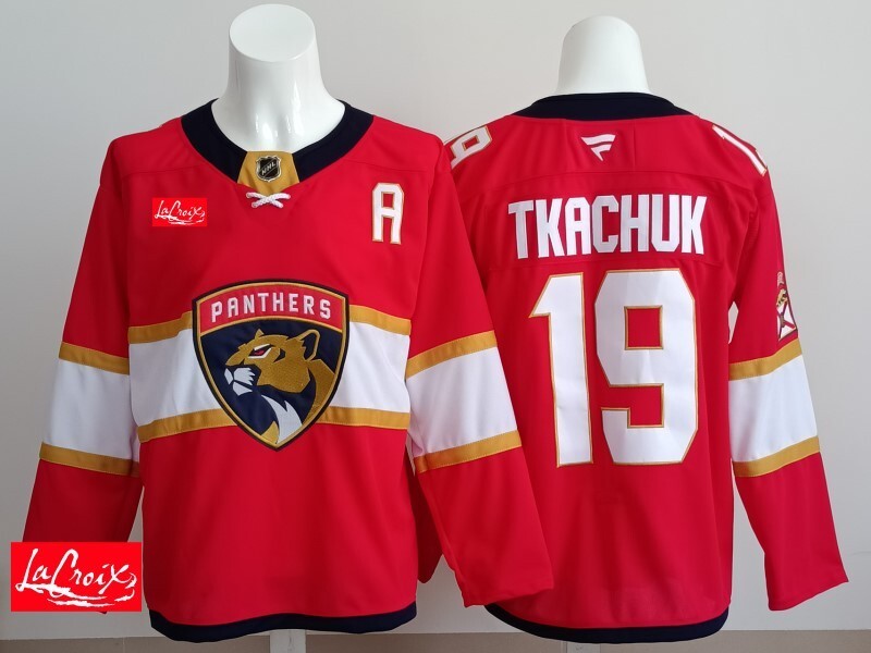 Florida Panthers #19 Matthew Tkachuk Panthers Champion Edition Style 2 Hockey Jersey hockey jersey product view 1