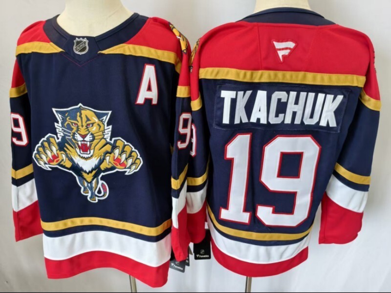 Florida Panthers #19 Matthew Tkachuk Panthers Style 5 Hockey Jersey hockey jersey product view 1