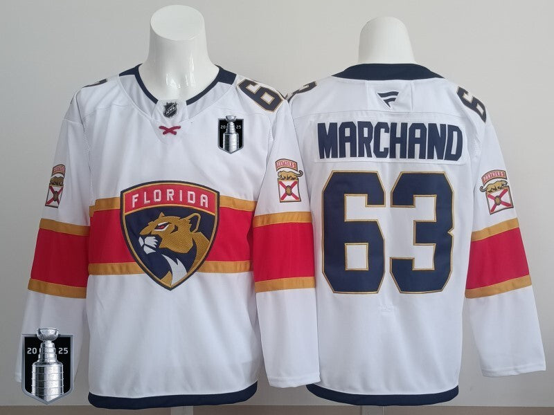 Florida Panthers #63 Brad Marchand Panthers Champion Edition Style 6 Hockey Jersey hockey jersey product view 1