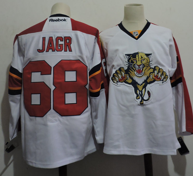 Florida Panthers #68 Jaromir Jagr Hockey Jersey hockey jersey product view 1