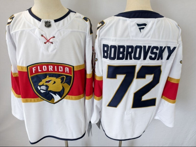 Florida Panthers #72 Sergei Bobrovsky Panthers Style 4 Hockey Jersey hockey jersey product view 1