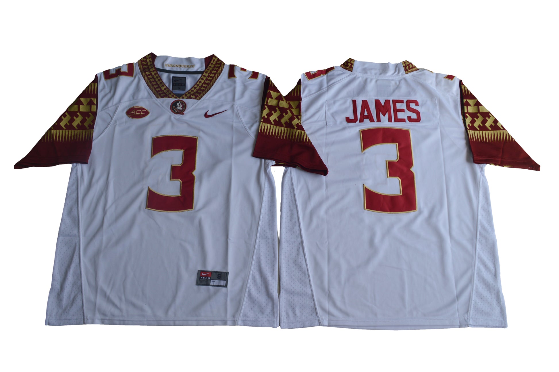 Florida State Seminoles James 3 White College Football Jersey football jersey product view 1