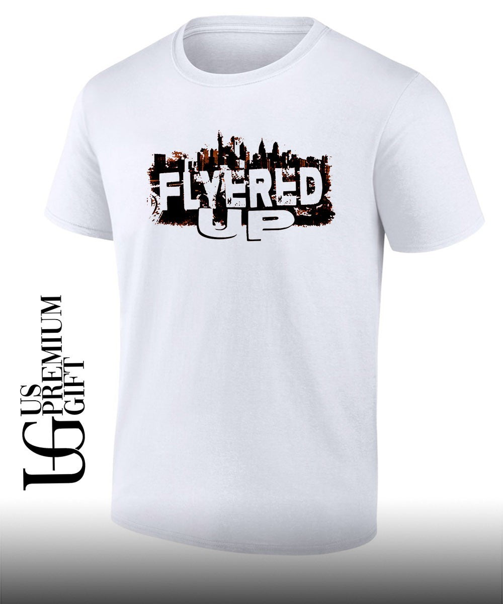 Flyered Up Skyline City shirt Unisex T-shirt, Sweatshirt, Hoodie, Long Sleeve Tee - T-Shirt, Sweatshirt, Hoodie