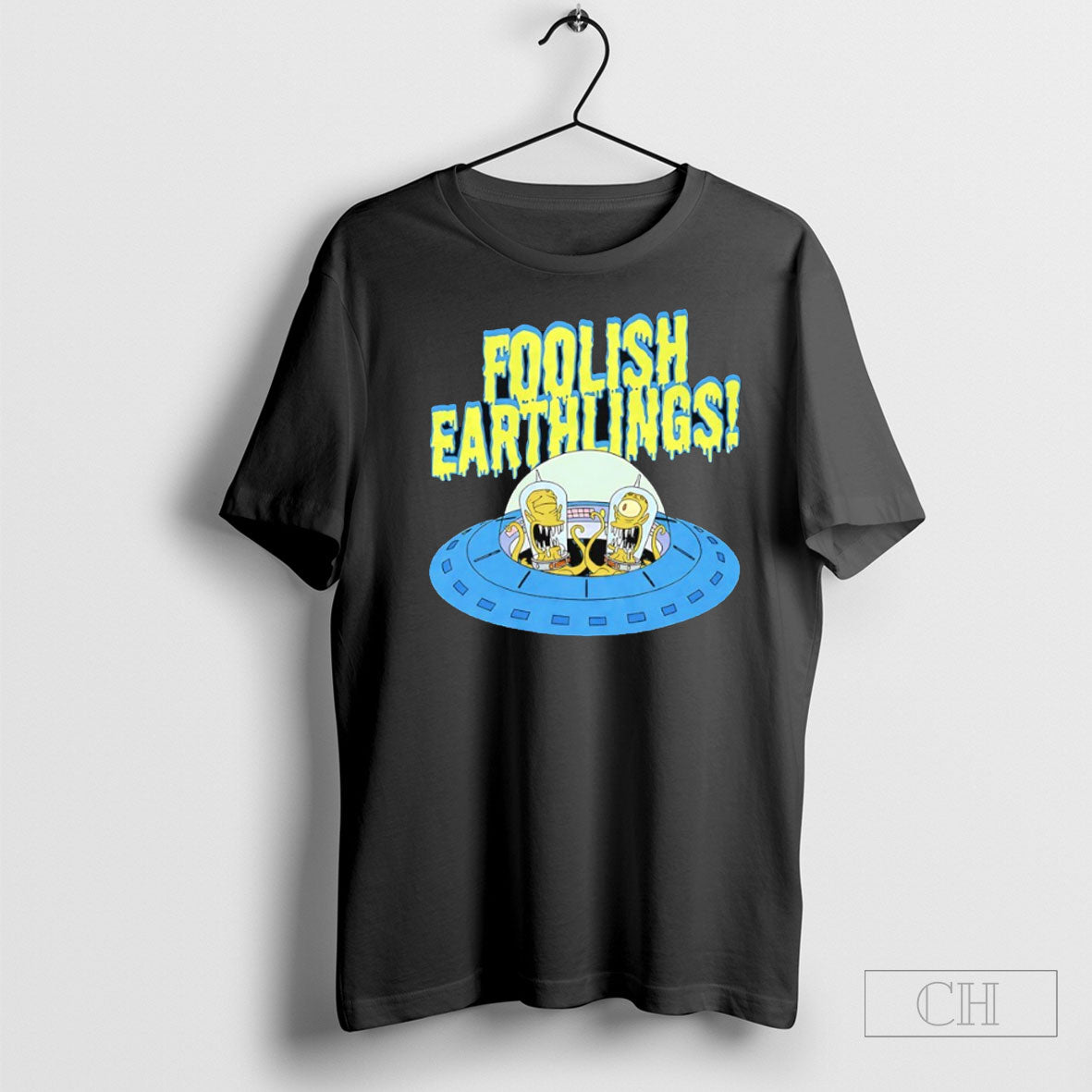 Foolish Earthlings Simpsons Tee Unisex T-shirt, Sweatshirt, Hoodie, Long Sleeve Tee - T-Shirt, Sweatshirt, Hoodie