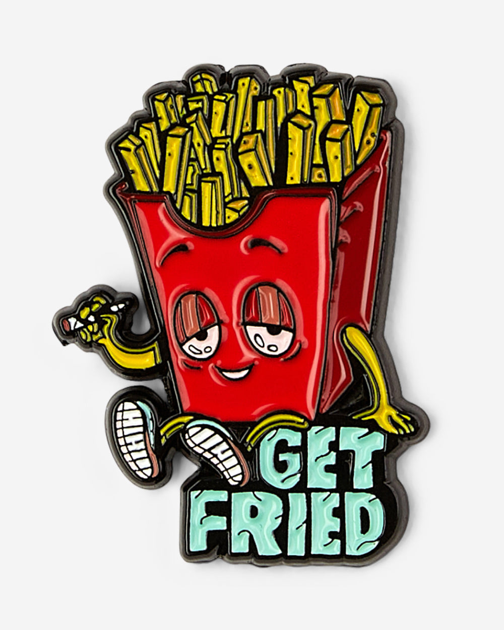 Getting Fried Enamel Pin Unisex T-shirt, Sweatshirt, Hoodie, Long Sleeve Tee - T-Shirt, Sweatshirt, Hoodie