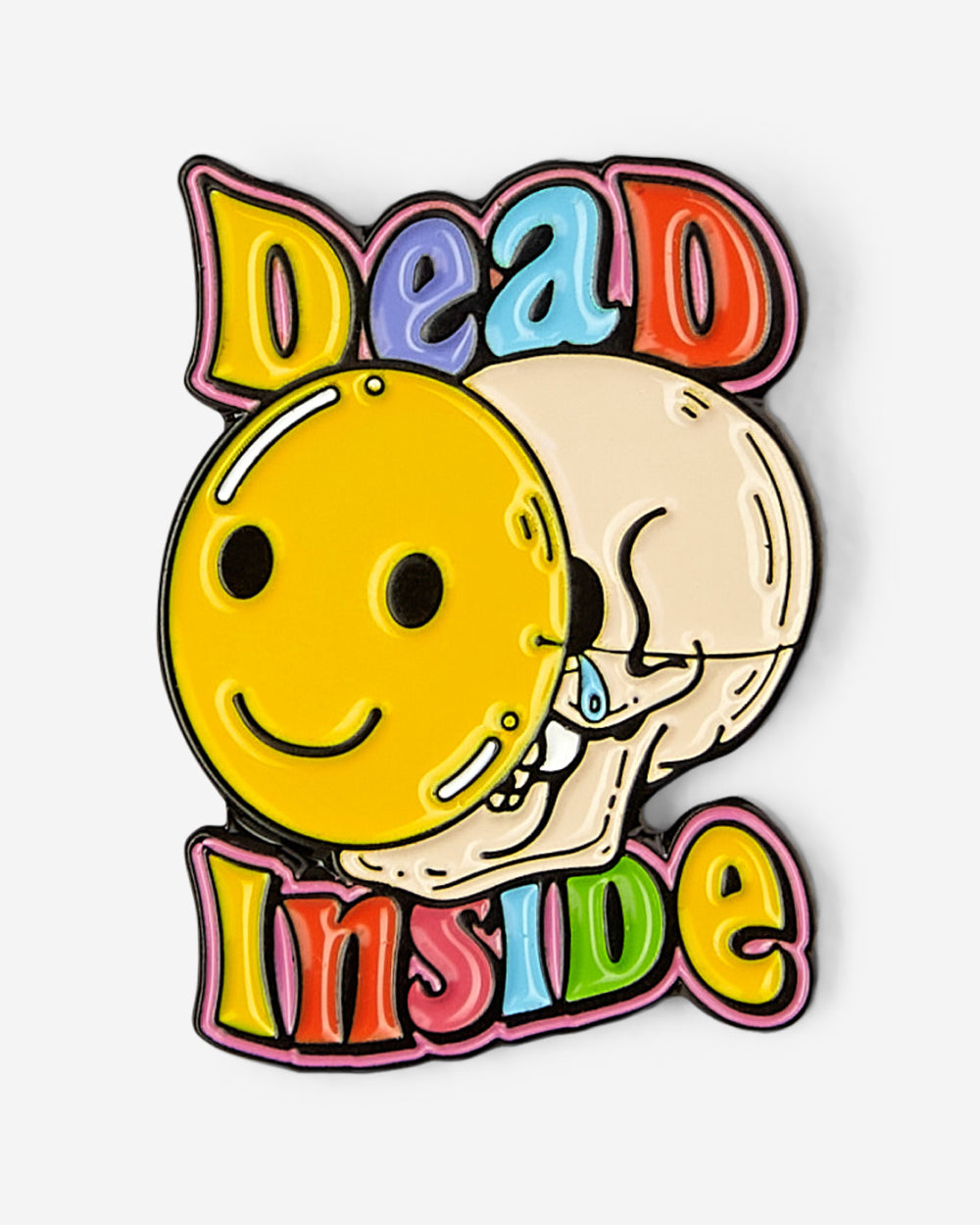 Dead Inside Enamel Pin Unisex T-shirt, Sweatshirt, Hoodie, Long Sleeve Tee - T-Shirt, Sweatshirt, Hoodie