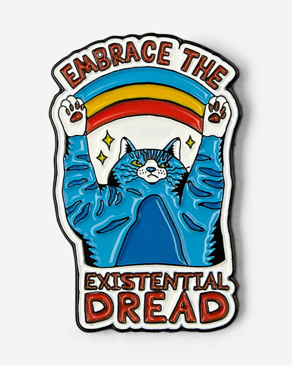 Embrace The Existential Dread Enamel Pin Unisex T-shirt, Sweatshirt, Hoodie, Long Sleeve Tee - T-Shirt, Sweatshirt, Hoodie