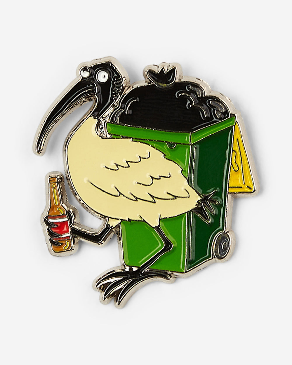 Bin Chicken Enamel Pin Unisex T-shirt, Sweatshirt, Hoodie, Long Sleeve Tee - T-Shirt, Sweatshirt, Hoodie