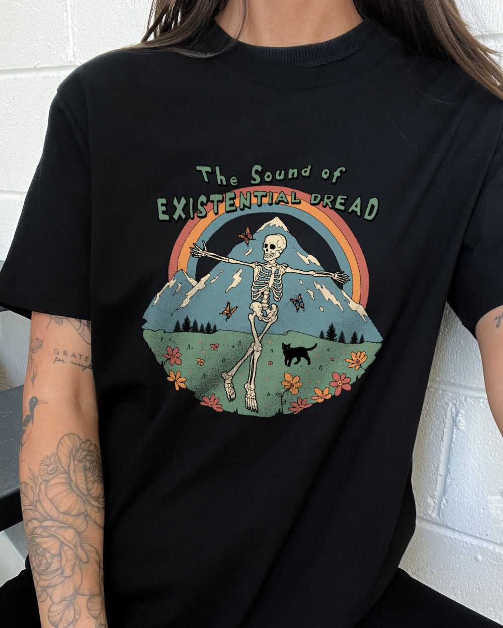 The Sound of Existential Dread T-Shirt Unisex T-shirt, Sweatshirt, Hoodie, Long Sleeve Tee - T-Shirt, Sweatshirt, Hoodie