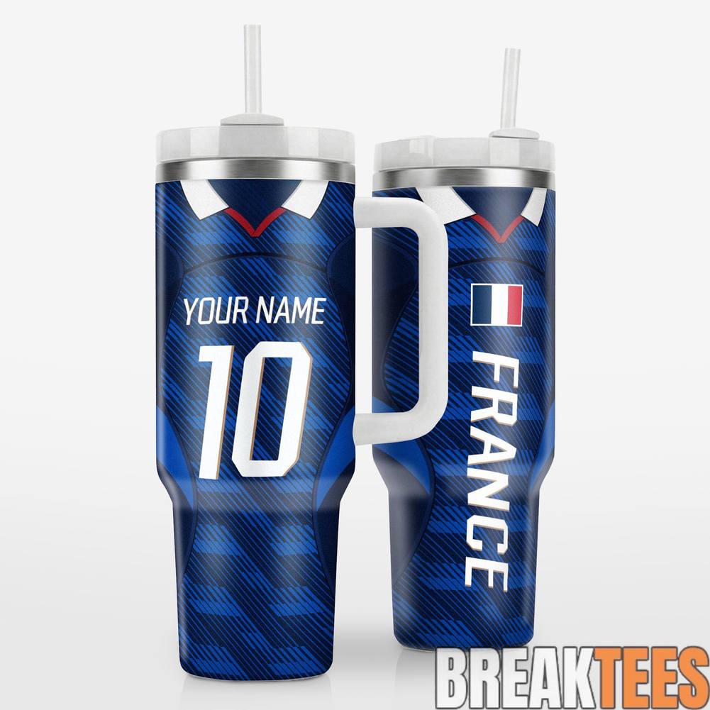 France Jersey Design WC26 Custom Tumbler Unisex T-shirt, Sweatshirt, Hoodie, Long Sleeve Tee - T-Shirt, Sweatshirt, Hoodie