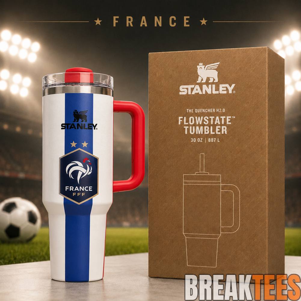 France National Team WC26 Stanley Tumbler Unisex T-shirt, Sweatshirt, Hoodie, Long Sleeve Tee - T-Shirt, Sweatshirt, Hoodie