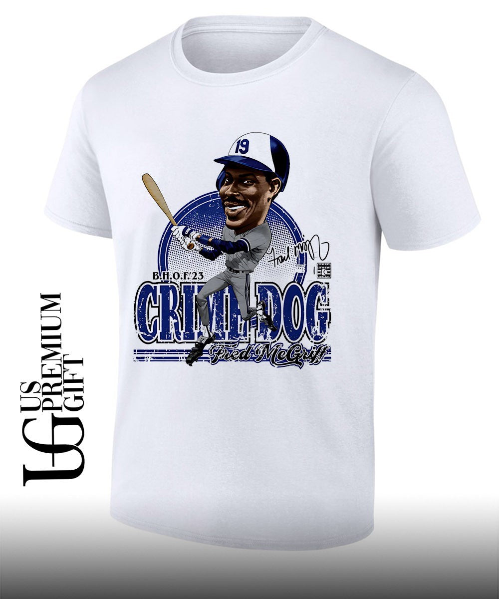 Fred McGriff Toronto Blue Jays baseball 2026 signature caricature shirt Unisex T-shirt, Sweatshirt, Hoodie, Long Sleeve Tee - T-Shirt, Sweatshirt, Hoodie