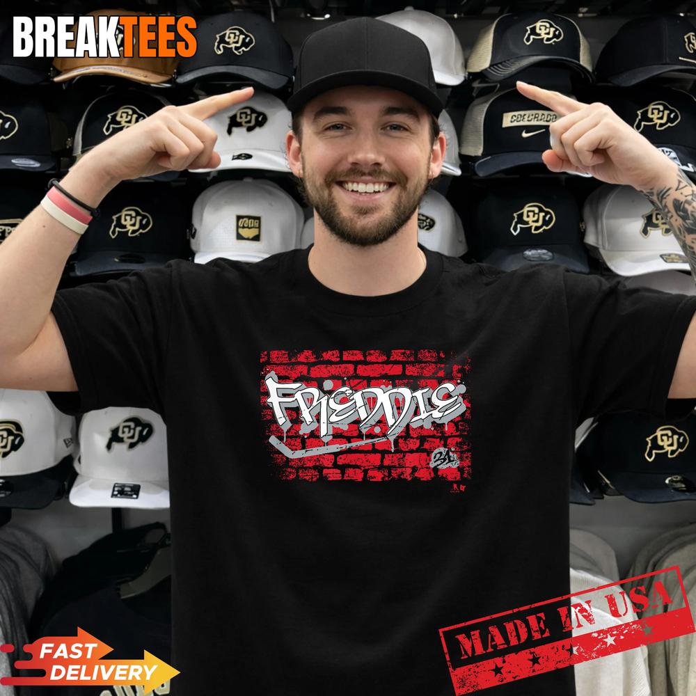 Frederik Andersen Brick Wall Freddie Carolina Hockey Shirt Unisex T-shirt, Sweatshirt, Hoodie, Long Sleeve Tee - T-Shirt, Sweatshirt, Hoodie