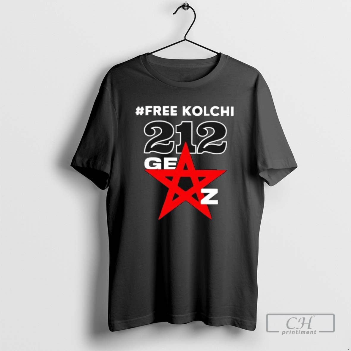 Free Kolchi 212 Gez Star T Shirts Unisex T-shirt, Sweatshirt, Hoodie, Long Sleeve Tee - T-Shirt, Sweatshirt, Hoodie