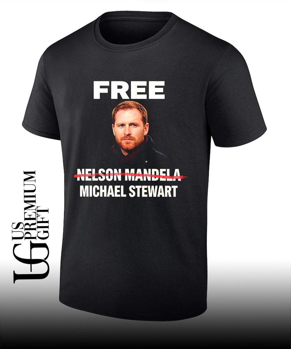 Free No Nelson Mandela Michael Stewart shirt Unisex T-shirt, Sweatshirt, Hoodie, Long Sleeve Tee - T-Shirt, Sweatshirt, Hoodie