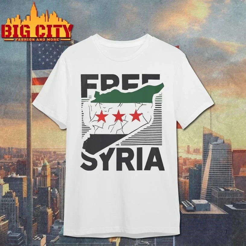 Free Syria Map Syria shirt Unisex T-shirt, Sweatshirt, Hoodie, Long Sleeve Tee - T-Shirt, Sweatshirt, Hoodie