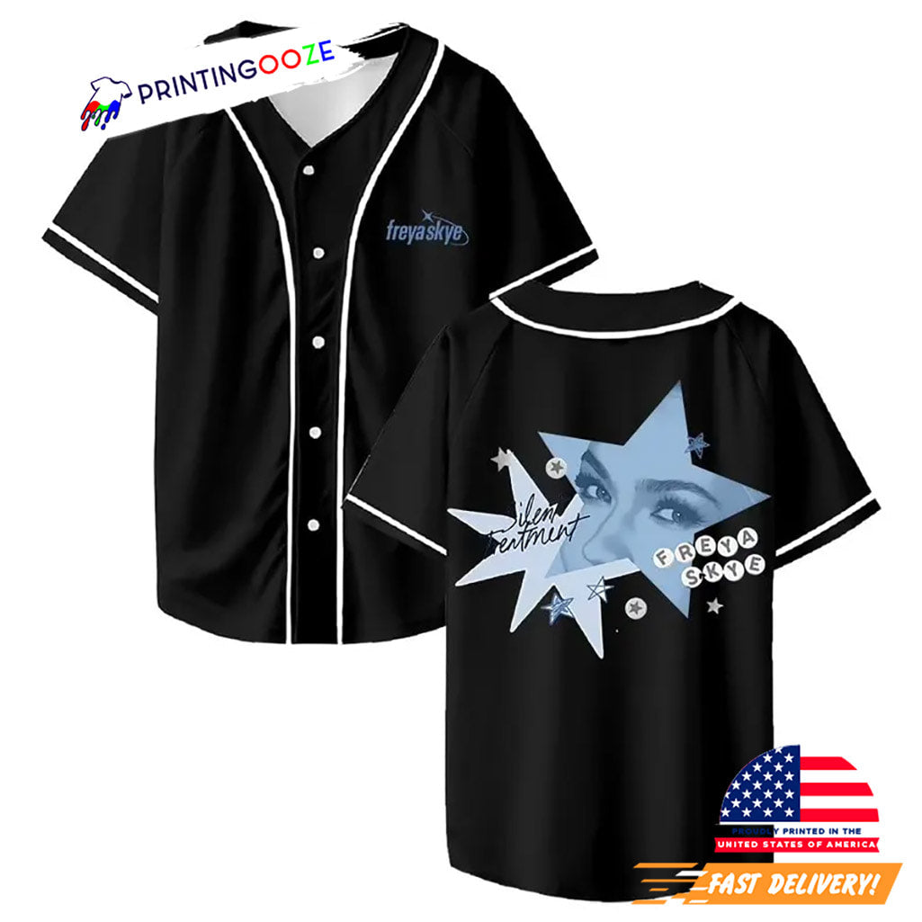 Freya Skye Silent Treatment Baseball Jersey baseball jersey product view 1