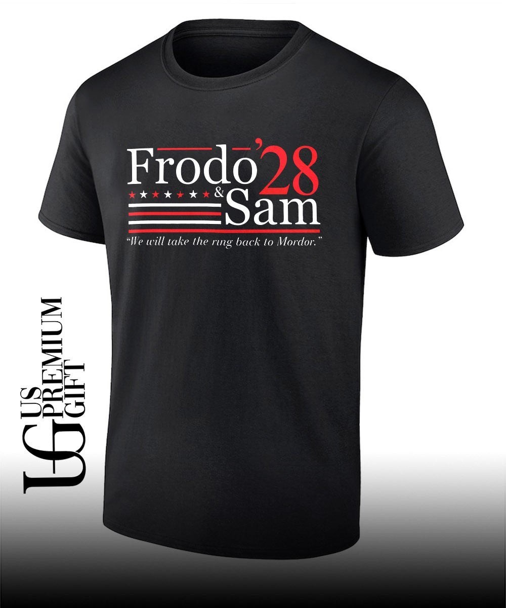 Frodo and Sam 28 we will take the ring back to Mordor shirt Unisex T-shirt, Sweatshirt, Hoodie, Long Sleeve Tee - T-Shirt, Sweatshirt, Hoodie