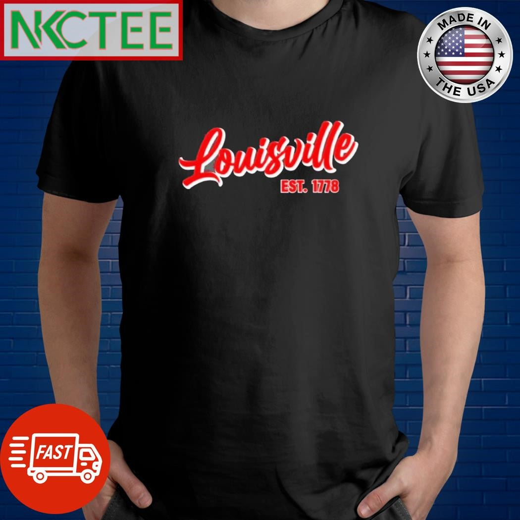 Funny Arizona Cardinals Louisville est 1778 shirt Unisex T-shirt, Sweatshirt, Hoodie, Long Sleeve Tee - T-Shirt, Sweatshirt, Hoodie