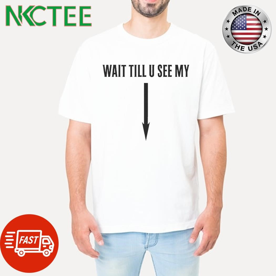Funny Drake Wait Till U See My 2025 Shirt Unisex T-shirt, Sweatshirt, Hoodie, Long Sleeve Tee - T-Shirt, Sweatshirt, Hoodie
