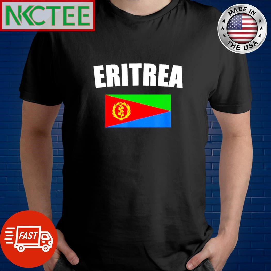 Funny Eritrea flag shirt Unisex T-shirt, Sweatshirt, Hoodie, Long Sleeve Tee - T-Shirt, Sweatshirt, Hoodie