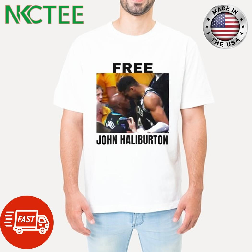Funny Free John Haliburton shirt Unisex T-shirt, Sweatshirt, Hoodie, Long Sleeve Tee - T-Shirt, Sweatshirt, Hoodie
