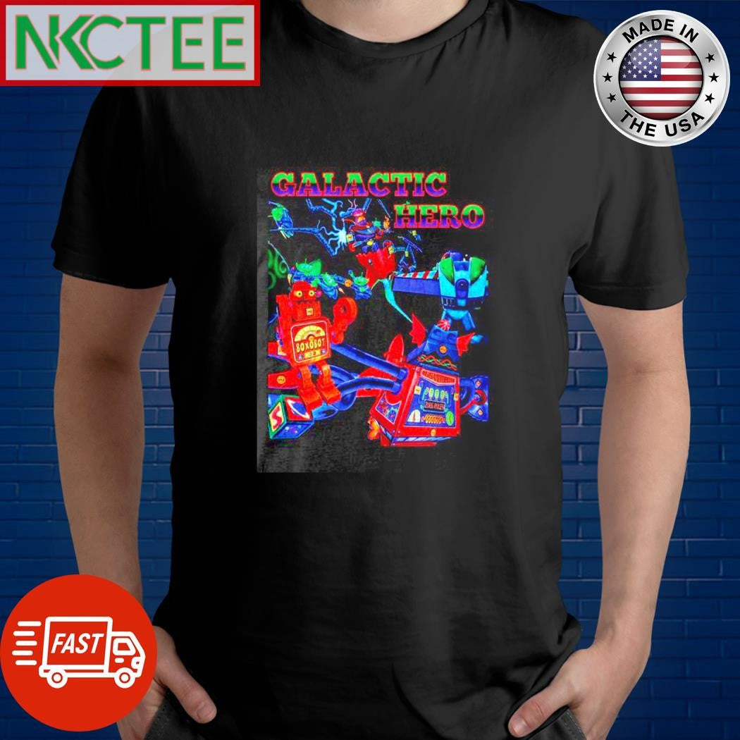 Funny Galactic hero boxobot monster shirt Unisex T-shirt, Sweatshirt, Hoodie, Long Sleeve Tee - T-Shirt, Sweatshirt, Hoodie